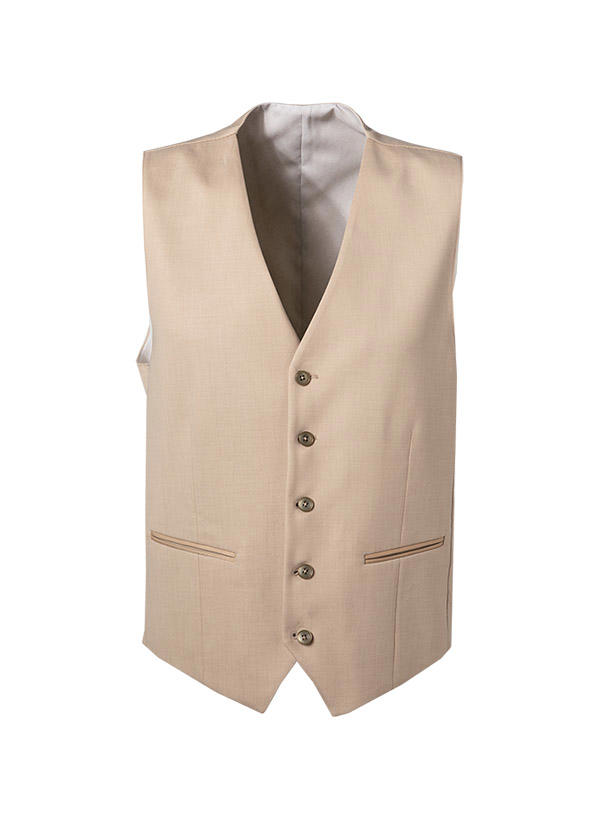 HECHTER PARIS, Weste, Shape Fit, Schurwoll-Stretch, sand