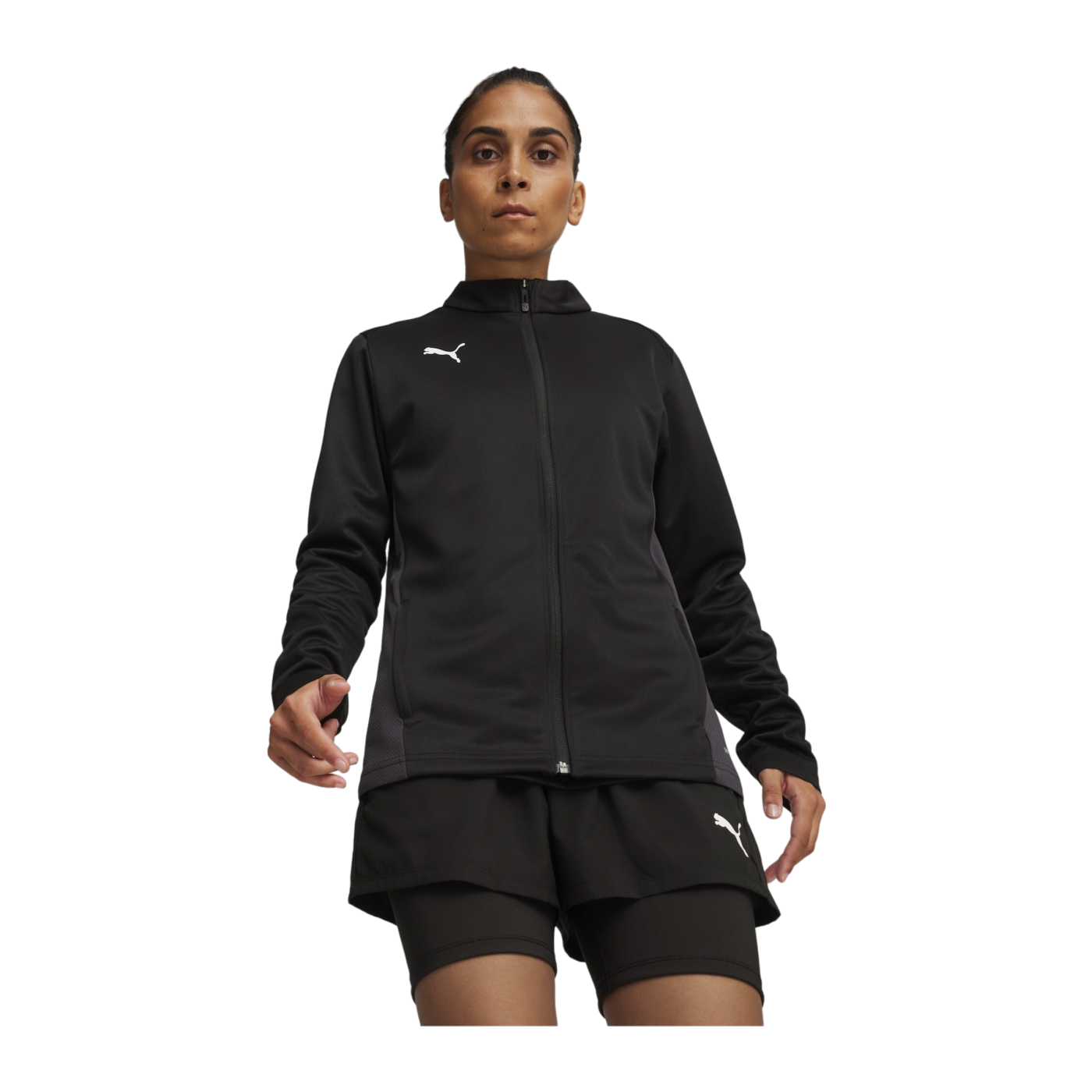 PUMA teamGOAL Trainingsjacke Damen Schwarz F03