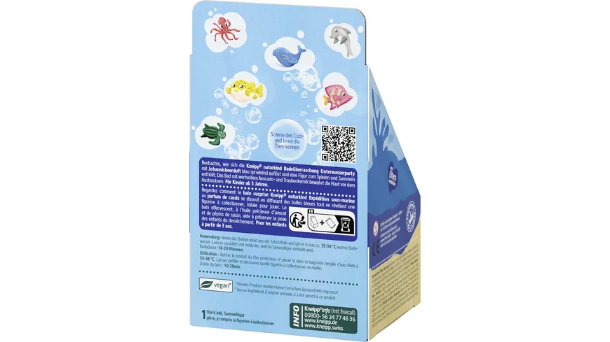 Kneipp naturkind Unterwasserparty Badeüberraschung 150 g