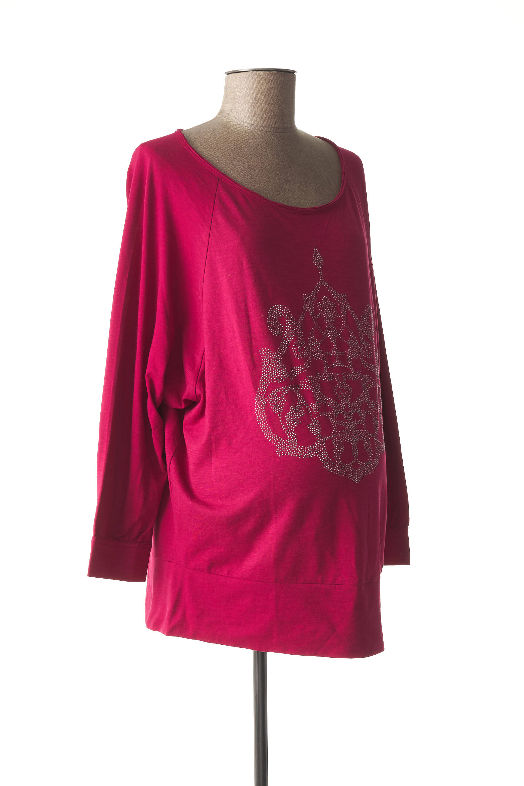 Queen Mum Tshirtstops Maternite Femme couleur rose