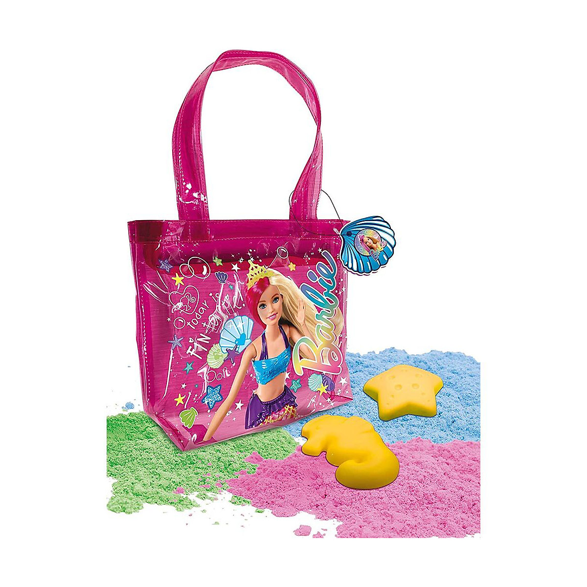 Strandtasche mir Sand, Barbie