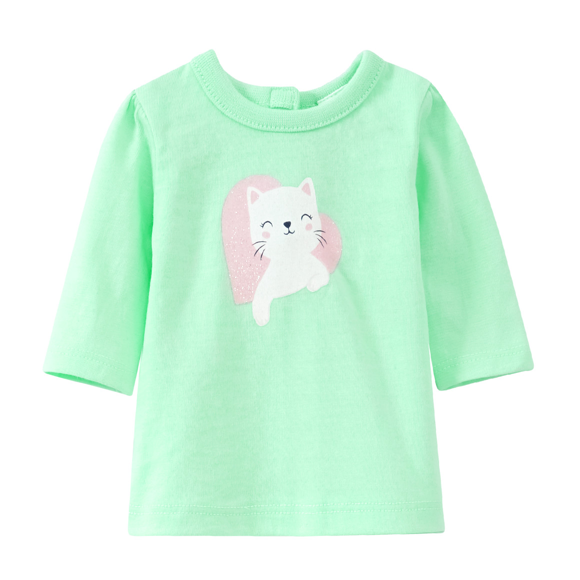 Mädchen Langarmshirt und Puppenshirt im Set