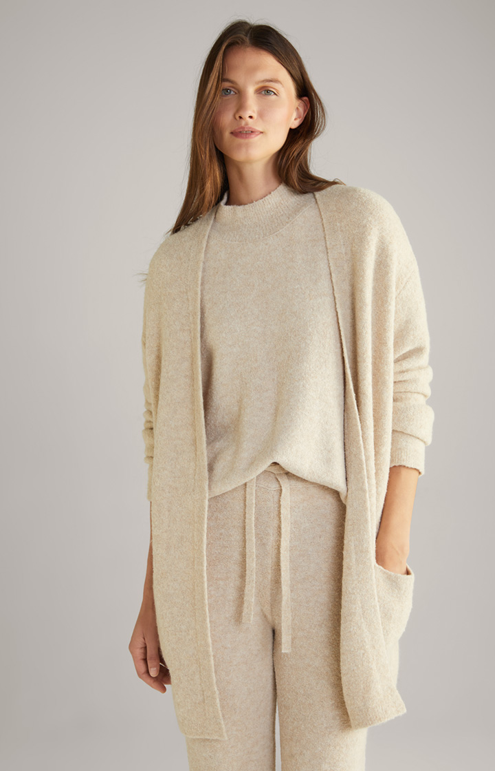 Strickjacke in Beige
