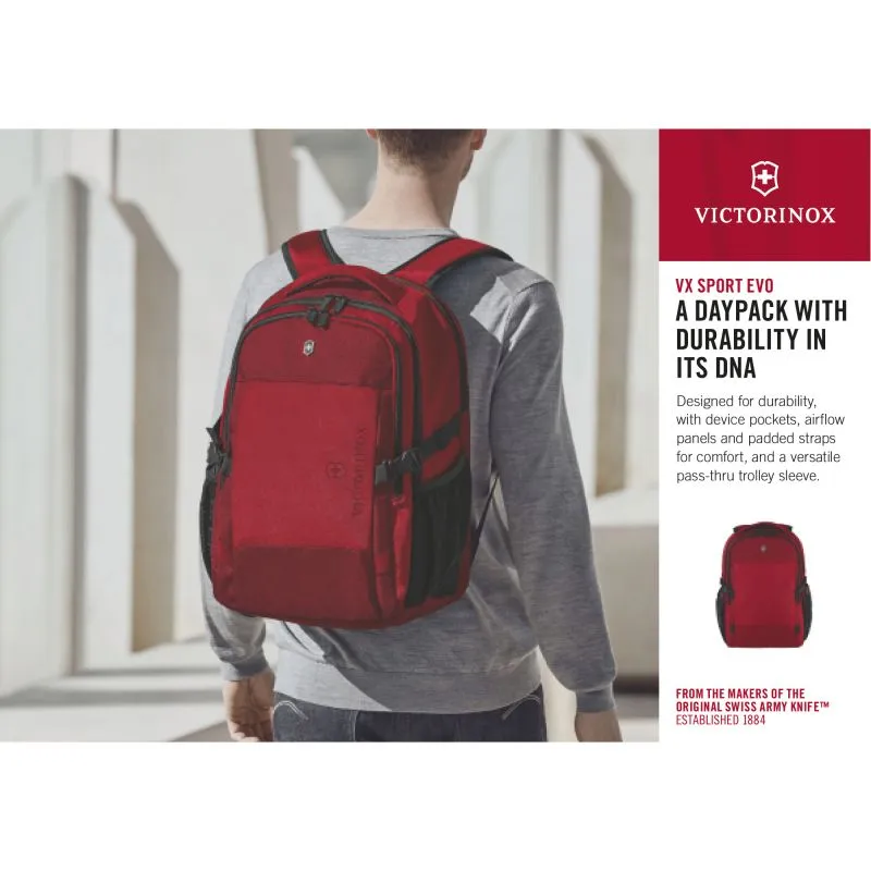 Victorinox Vx Sport EVO Daypack - Scarlet Sage\/Red