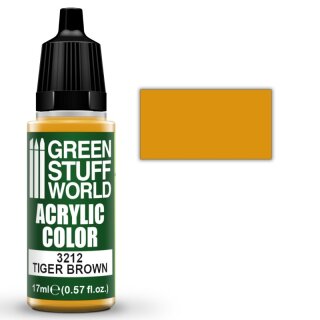 Acrylfarbe Tiger Brown (17 ml)