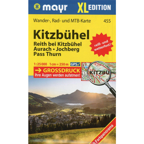 KITZBÜHEL XL 1:25 000 - Wanderkarte