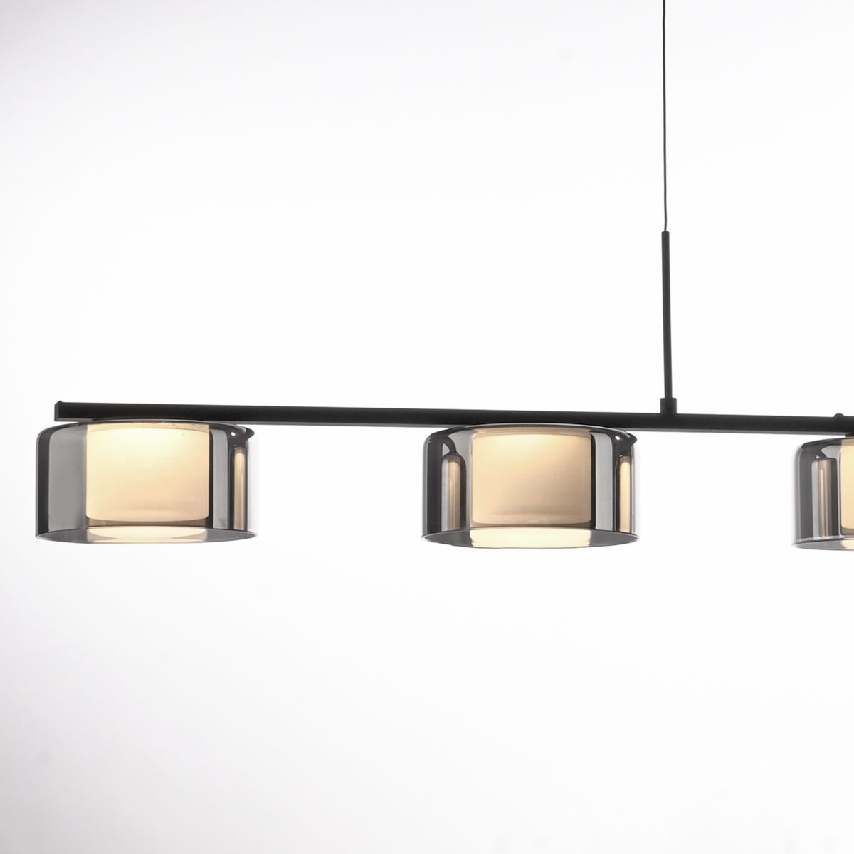 Paul Neuhaus 5-flg Pendellampe Rika Schwarz