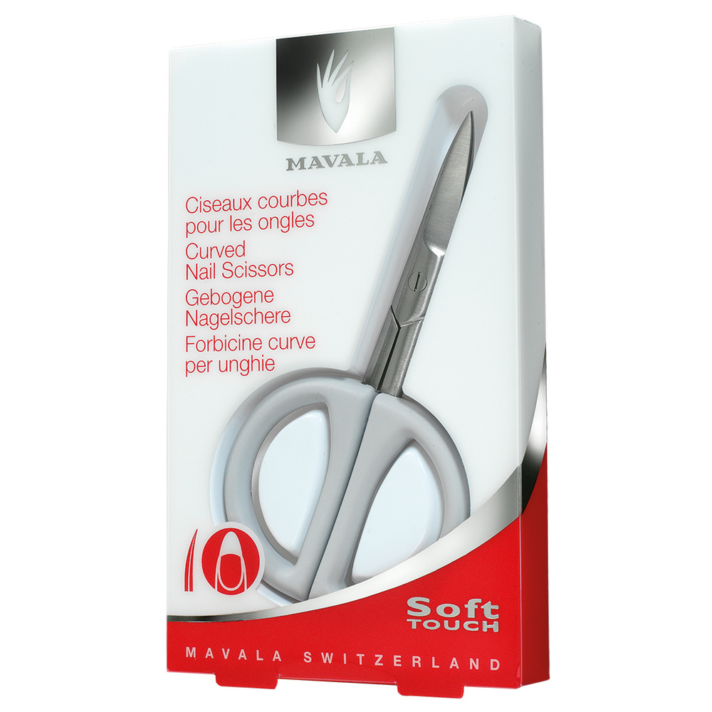 Mavala CISEAUX COURBES POUR LES ONGLES SOFT TOU CH INSTRUMENT MANUCURE SOFT TOUCH, Les Cise aux