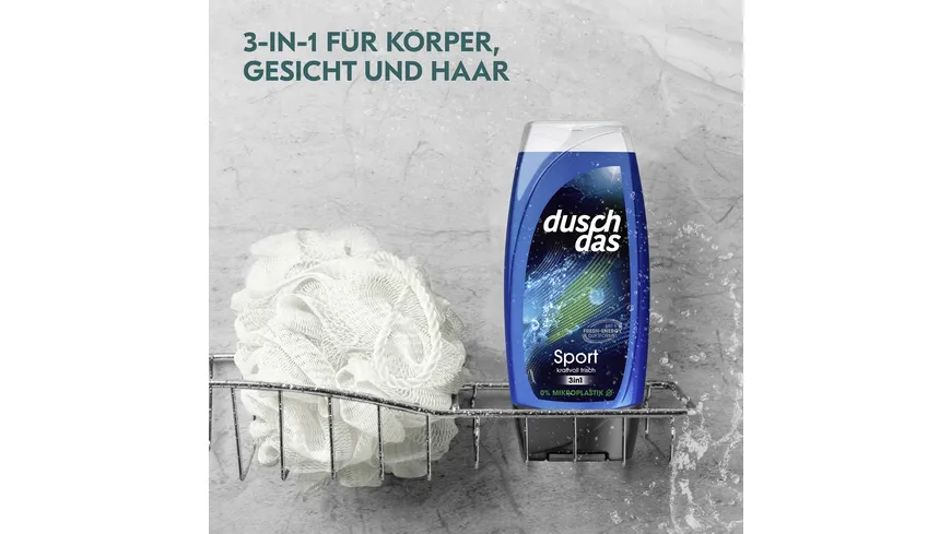 Duschdas Duschgel Sport 3in1 225 ml