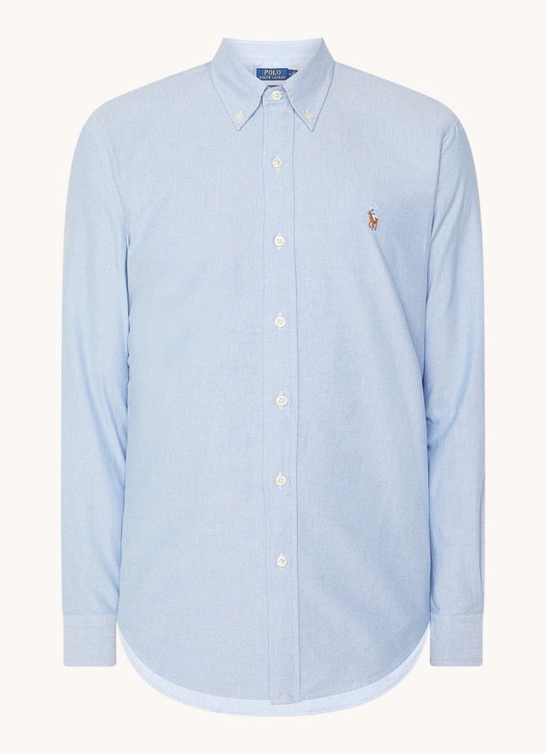 Ralph Lauren kokvilnas krekls ar pogām un piegriezumu