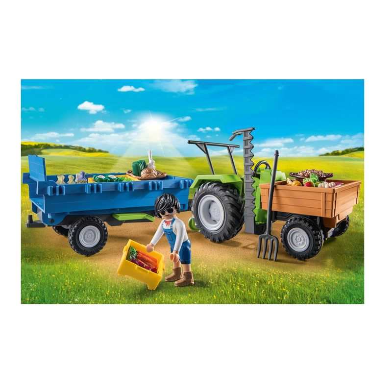 71249 Tracteur avec remorque Playmobil Country