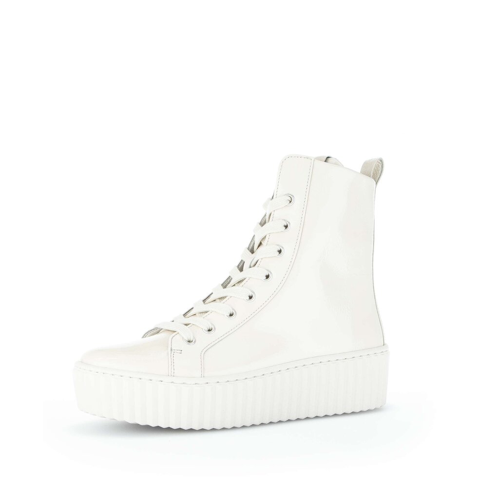 Gabor fashion Schnürstiefelette weiß