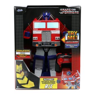 Transformers selbst-verwandelnder R/C Roboter Optimus Prime (G1 Version) heo EU FTM Exclusive 30 cm