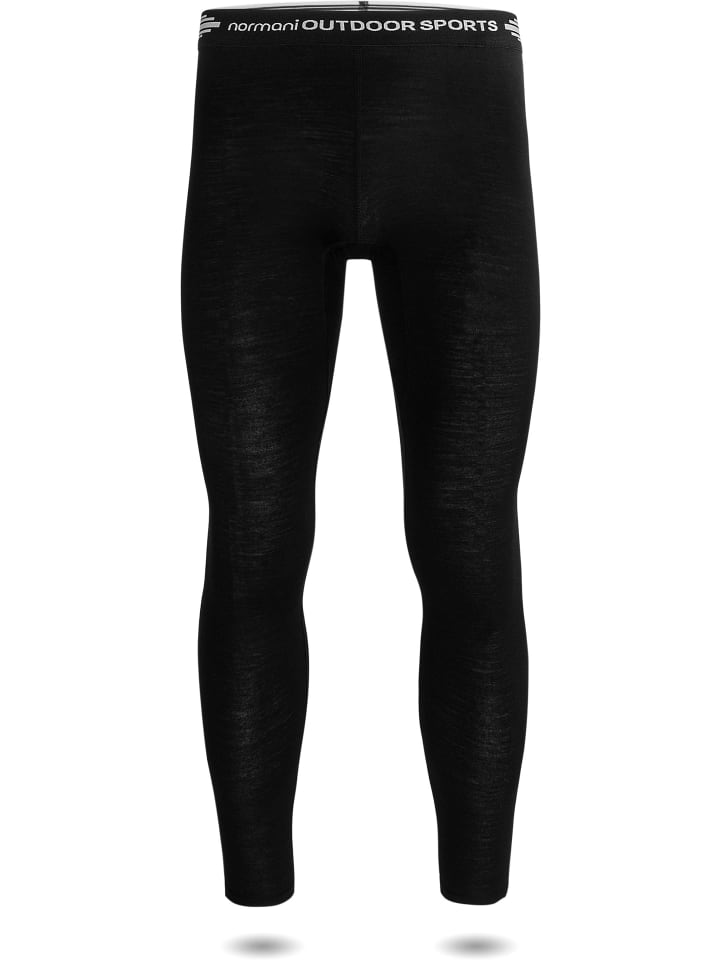 Normani Outdoor Sports Herren Merino Unterhose Sydney in Schwarz günstig kaufen