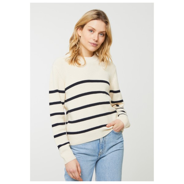 recolution - Women's Pullover Strelitzia Stripes - Wollpullover