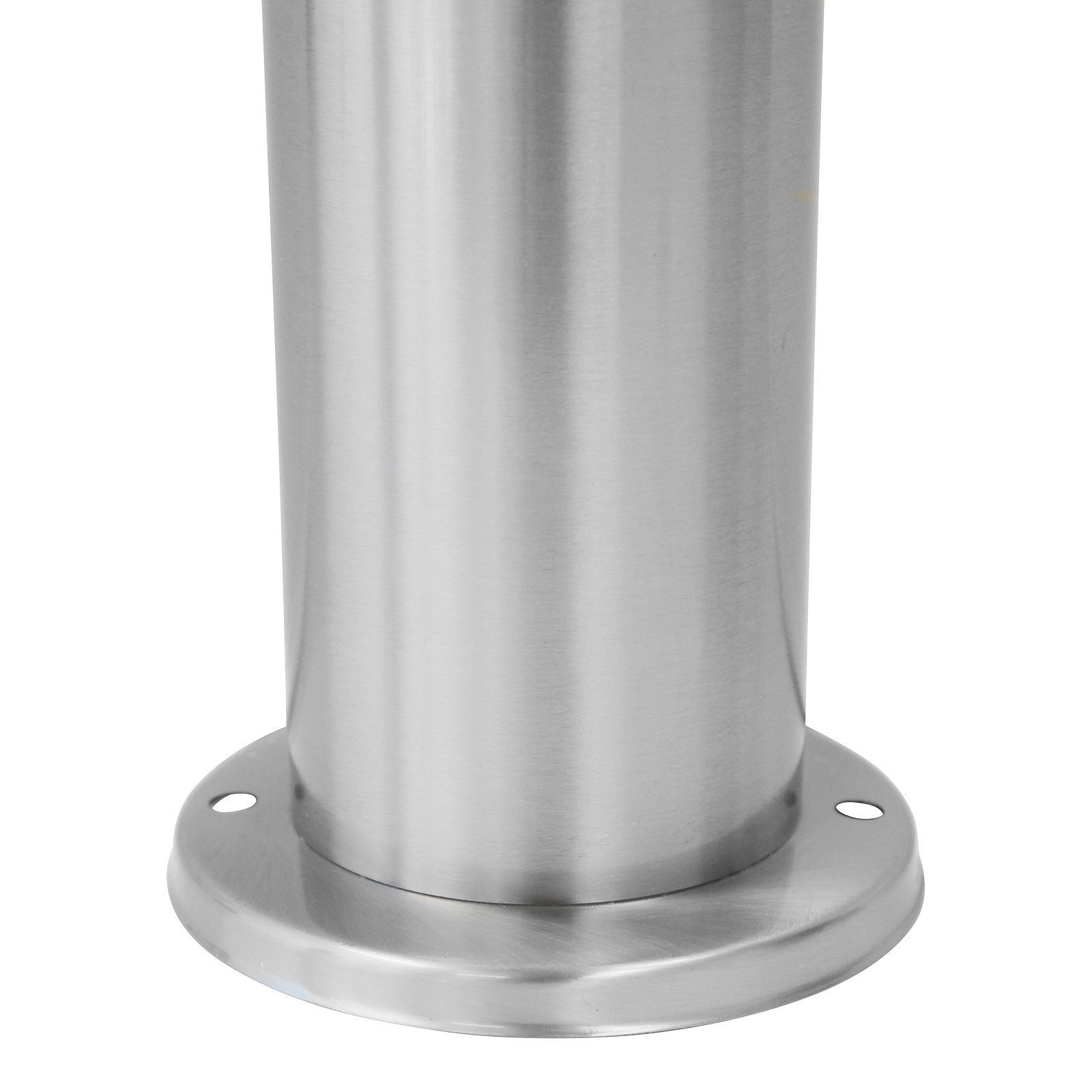 Grafner Gartenleuchte Grafner® 110cm Edelstahl Wegleuchte mit Bewegungsmelder WL10191, ohne Leuchtmittel, Sockel Ø 11 cm, Abmessungen: Höhe 110 cm, Ø 7,7 cm, Bewegungsmelder