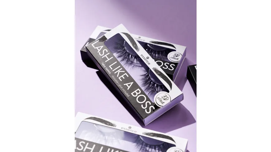 essence LASH LIKE A BOSS false lashes Limitless