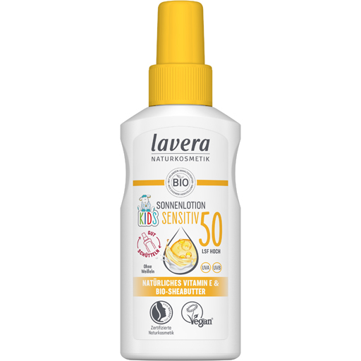 LAVERA Sonnenlotion Sensitiv KIDS LSF 50  100 ml  Lotion