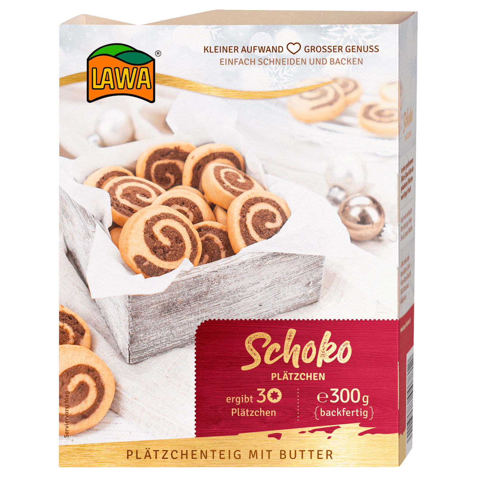 Lawa Schokoplätzchen-Teig 300g