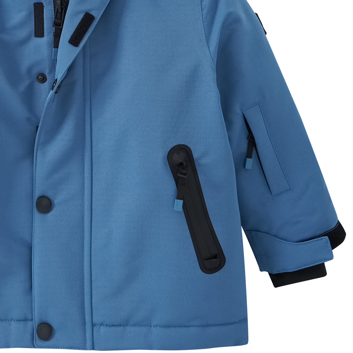 Baby Schneejacke mit Schneefang
