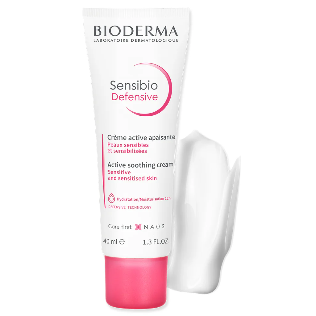 Cremă activă calmantă Sensibio Defensive - Textură ușoară - Tratament facial calmant 24 de ore