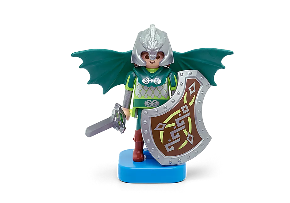 Tonie-Clip + PLAYMOBIL-Figur DRACHENRITTER f&uuml;r toniebox