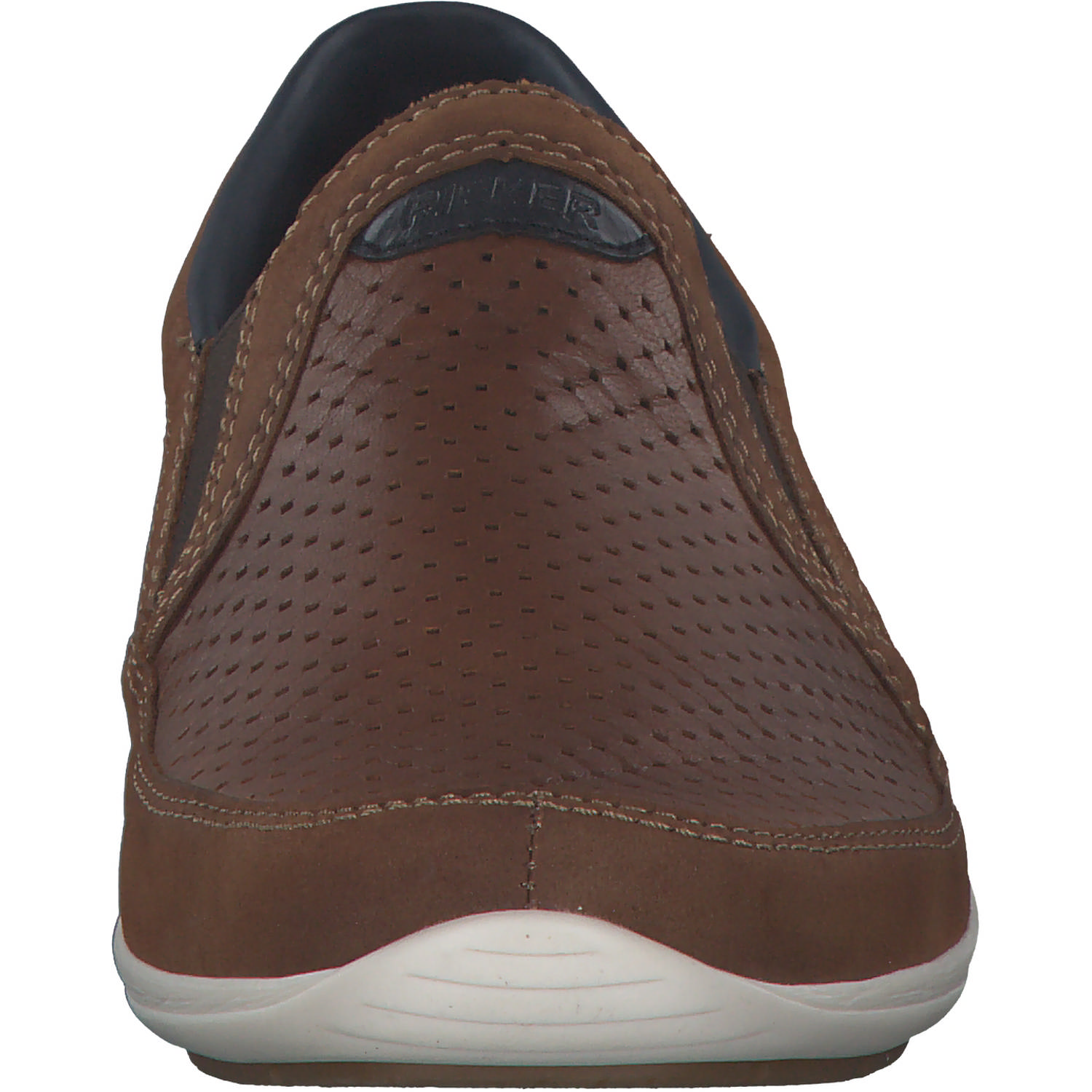 Rieker 09055, Sportliche Slipper, Herren, reh/muskat/lake/tabak