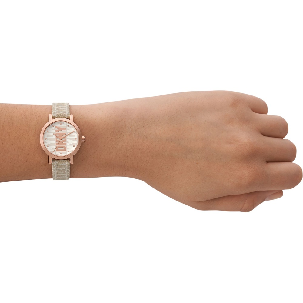 DKNY Montre pour femme Métal Montre