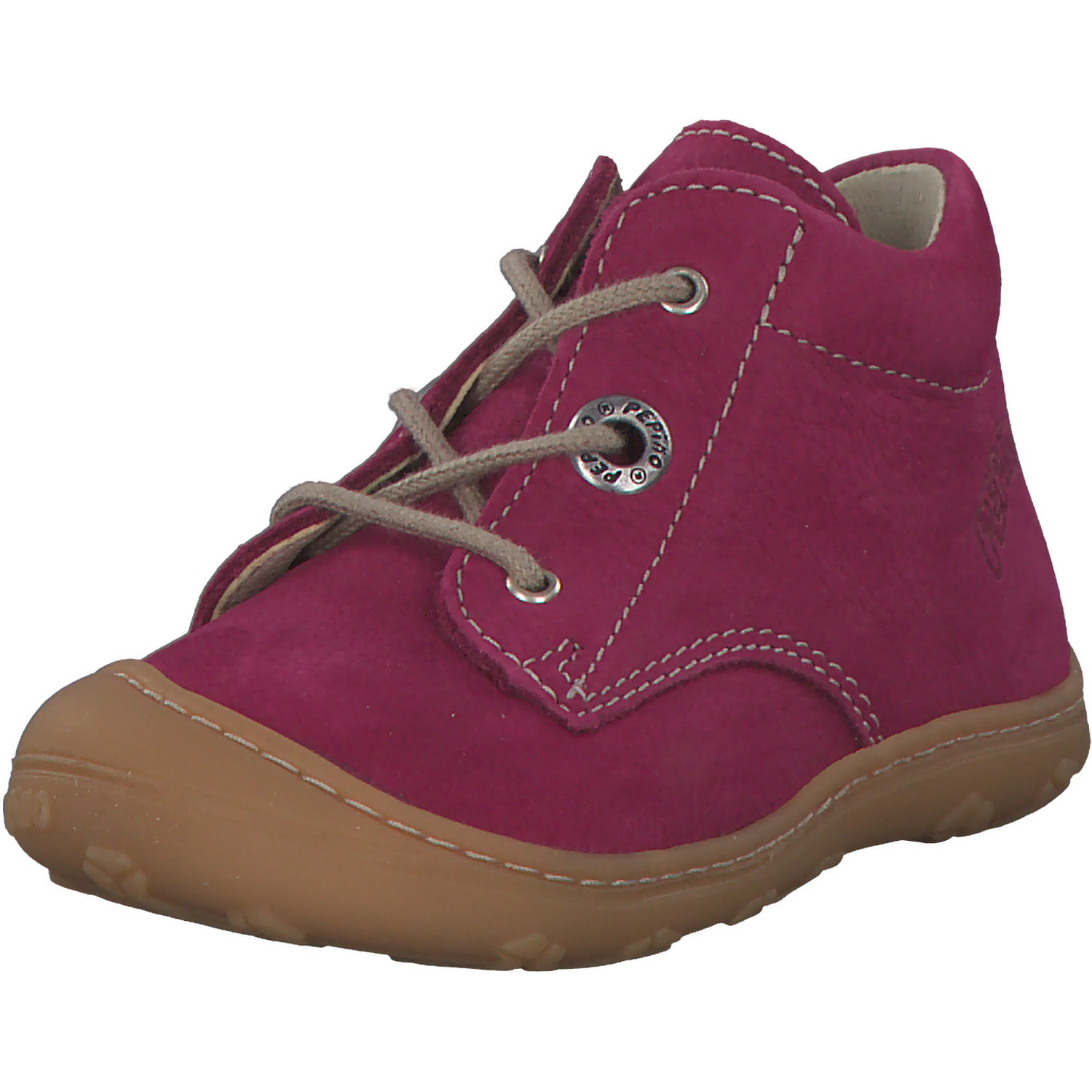Ricosta Cory 1221000 W, Lauflernschuhe, Kinder, Pink (White/Pink)