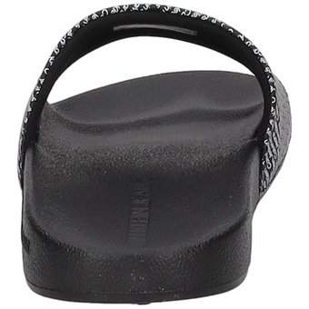 Calvin Klein Slide Aop WN Pantolette in schwarz