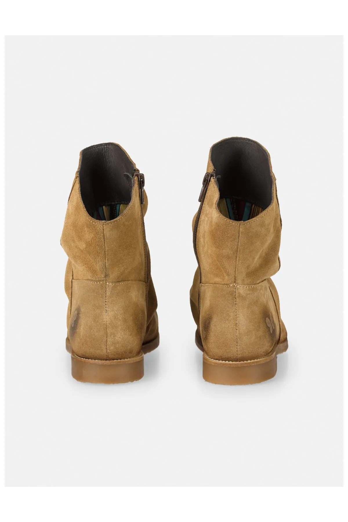 Felmini  Stiefelette - Grau - Blockabsatz