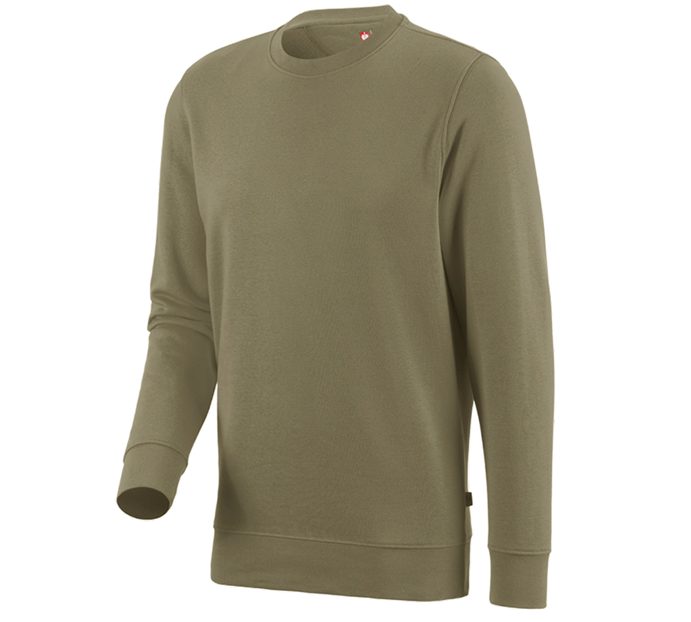 e.s. Sweatshirt poly cotton