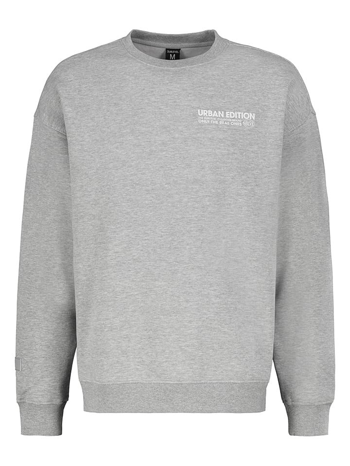 Sublevel Sweatshirt in Hellgrau günstig kaufen