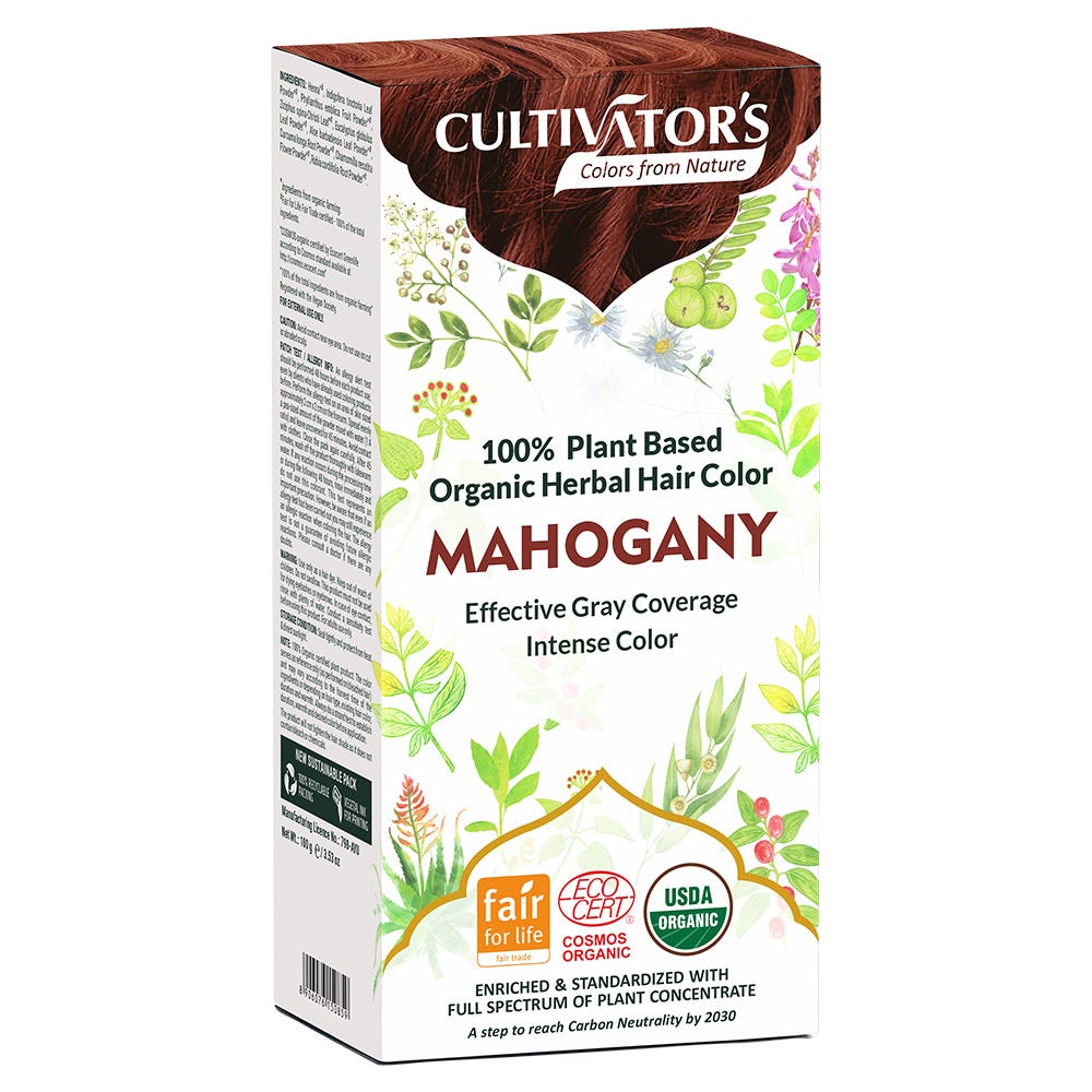 Cultivators Herbal Hair Color Mahogani 100 g