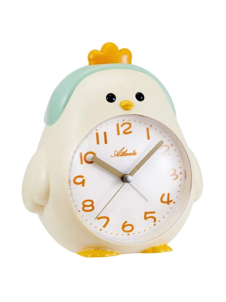 Atlanta Kinderwecker mit Leisegang Hahn Beige/Mint Weiß / Creme günstig kaufen onesize