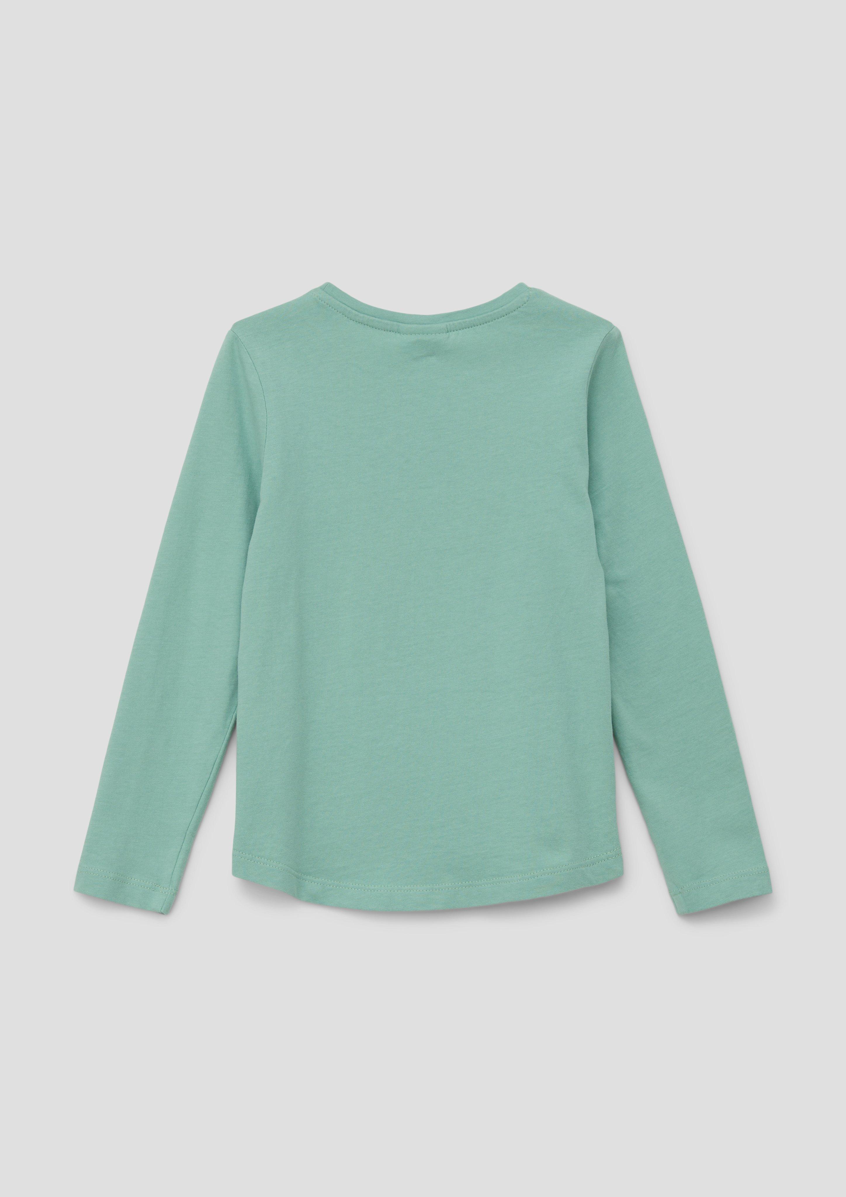 Longsleeve mit Paillettenbesatz  2133802-7225