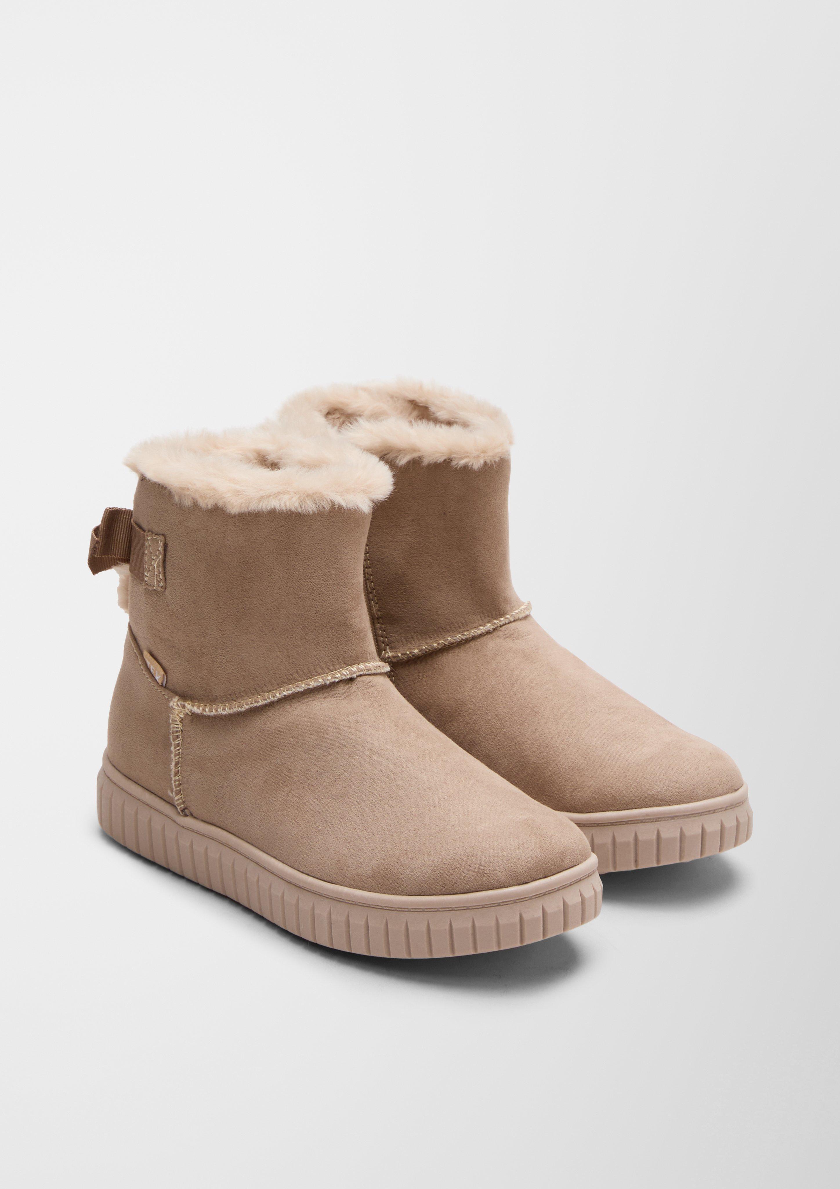 Stiefel mit Teddyplüsch-Futter  104.207.101.46408-400