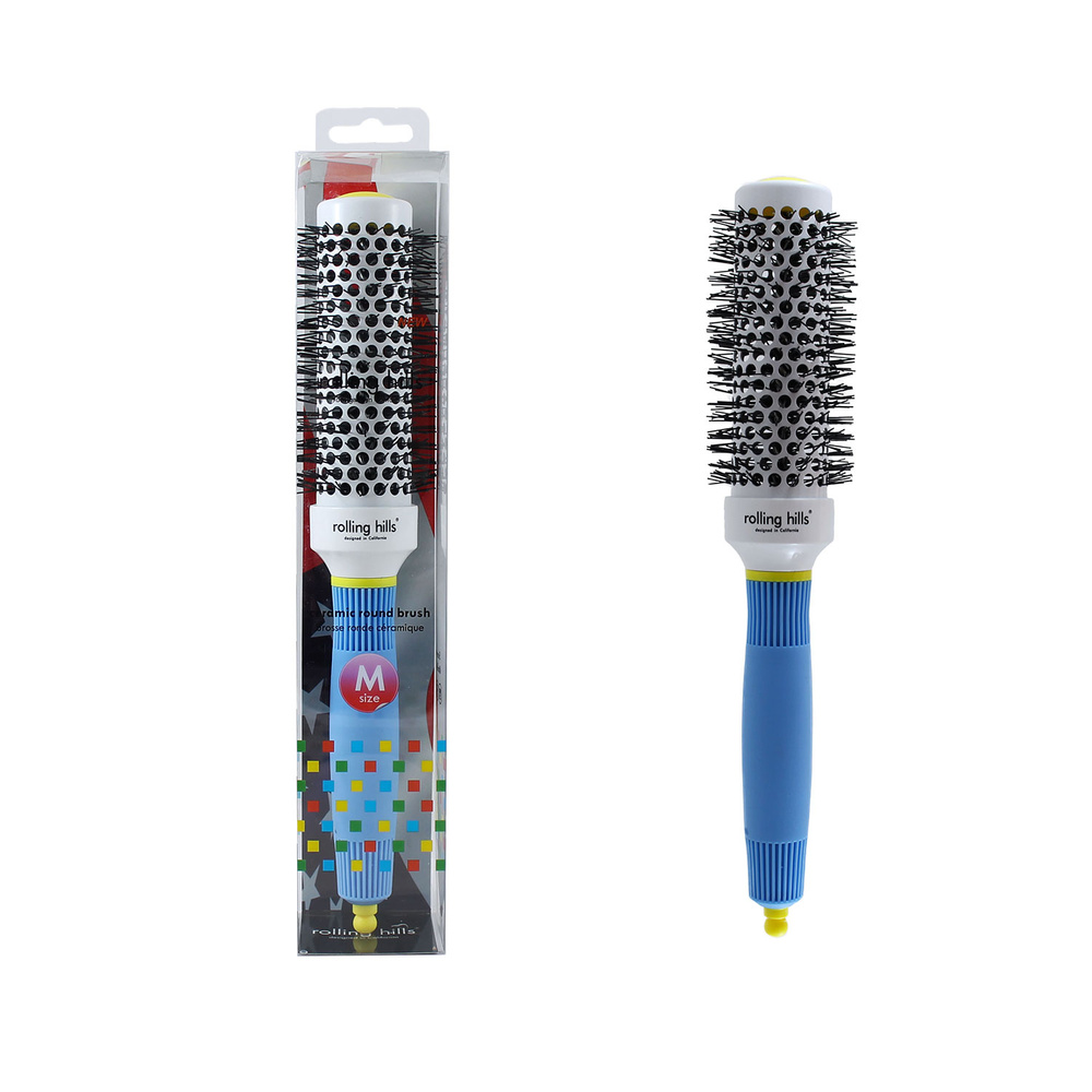rolling hills Ceramic Round Brush Size M Brosse ronde céramique