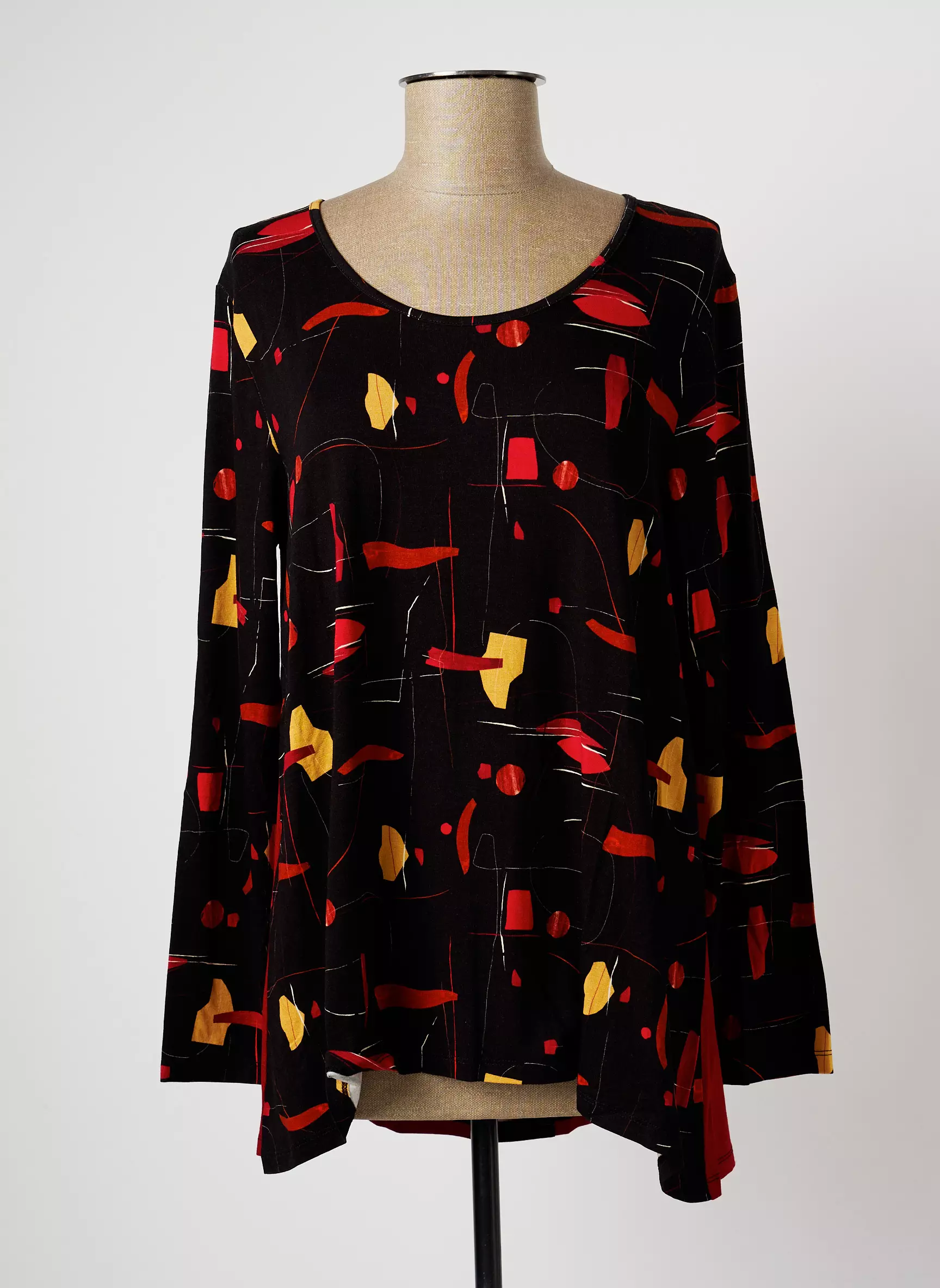 G Oze Tshirts Femme couleur rouge