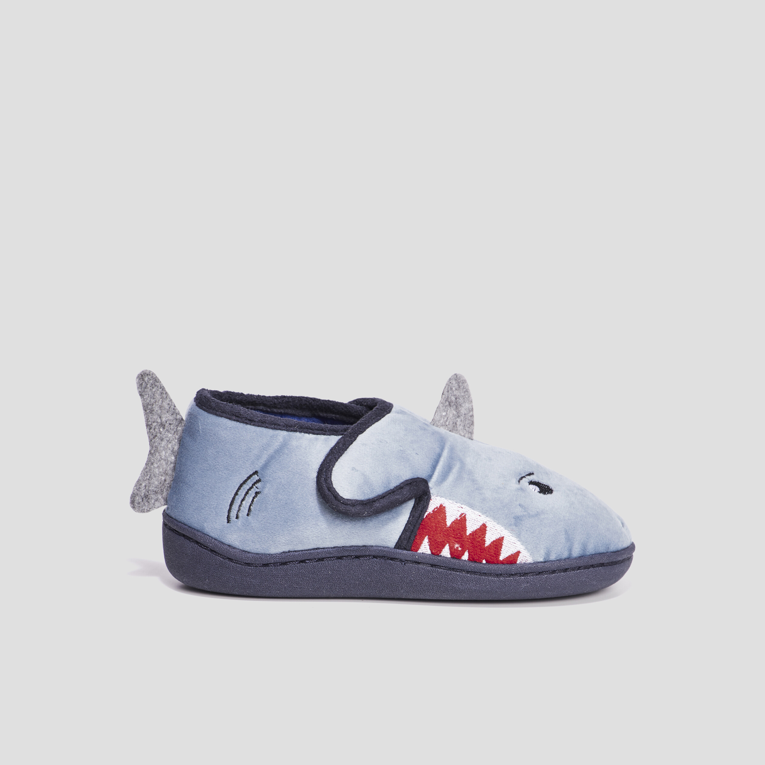 Chaussons sans gêne gris garçon | La Halle