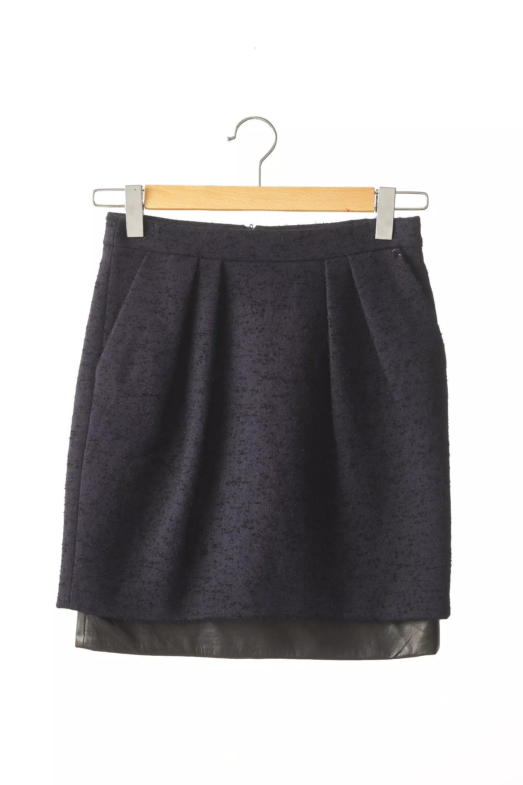 Maje Jupes Courtes Femme couleur bleu