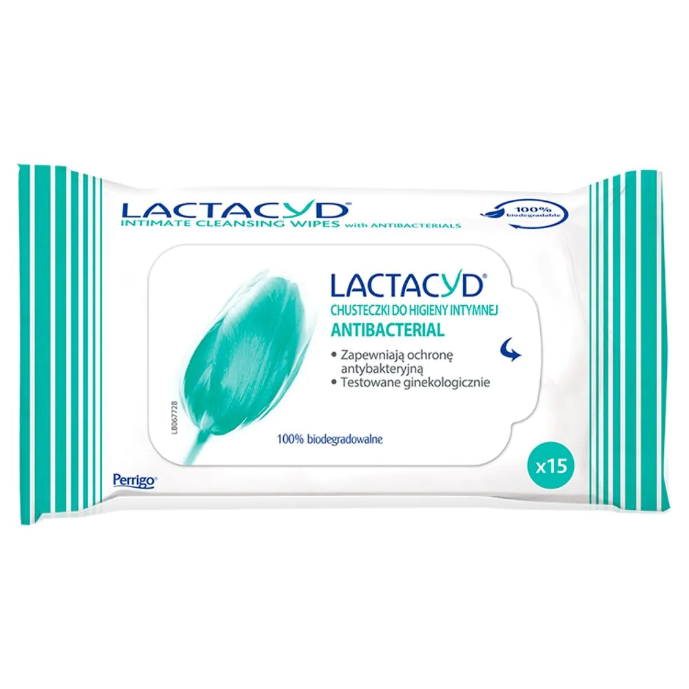 Lactacyd intymios higienos servetėlės antibakterinės