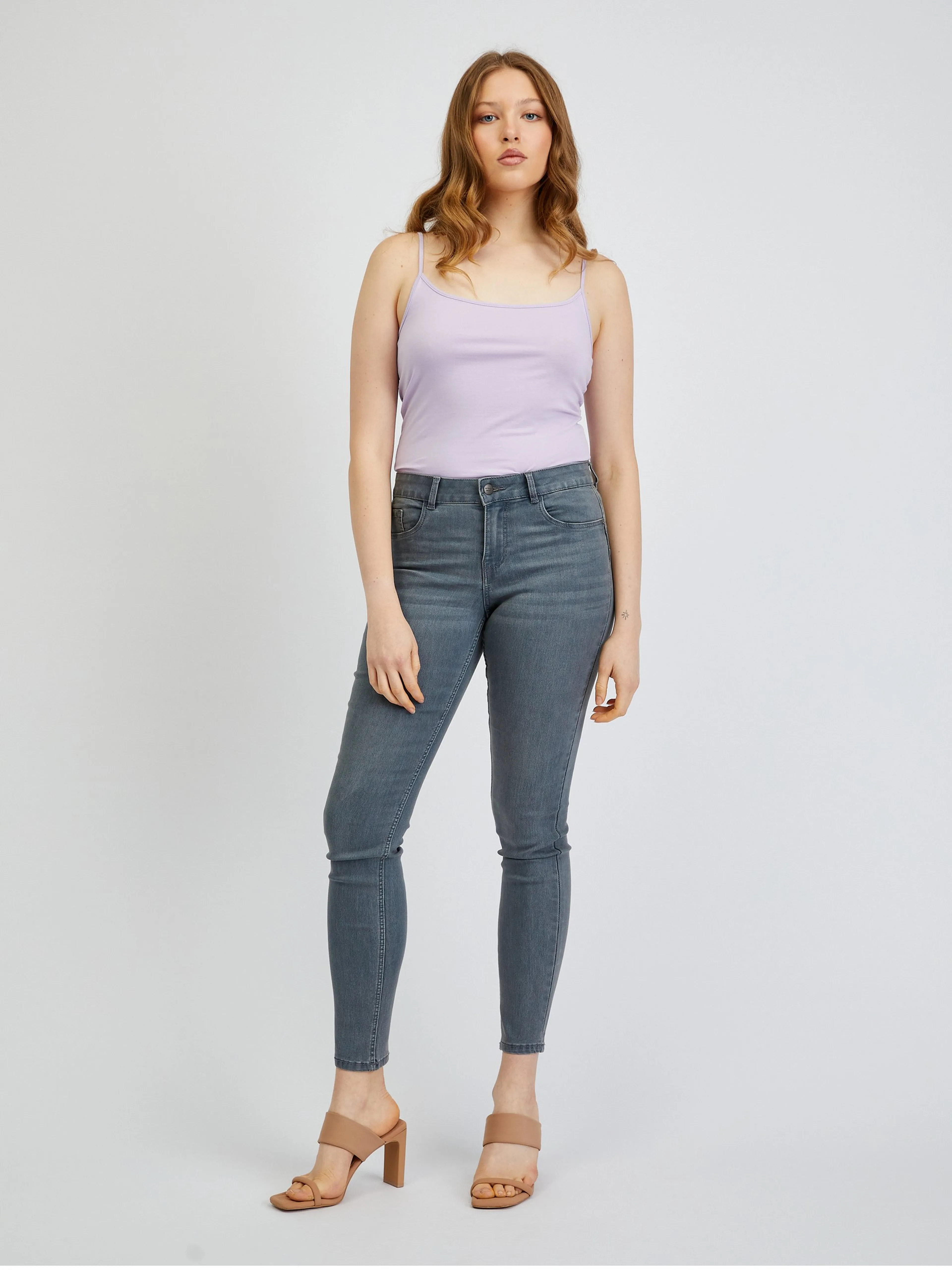 Hellviolettes Damen-Tank-Top ORSAY