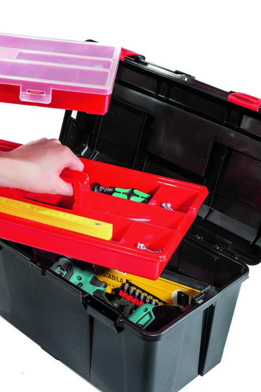 Parat 5.811.000.391 Profi-Line tool box with removable insert tray