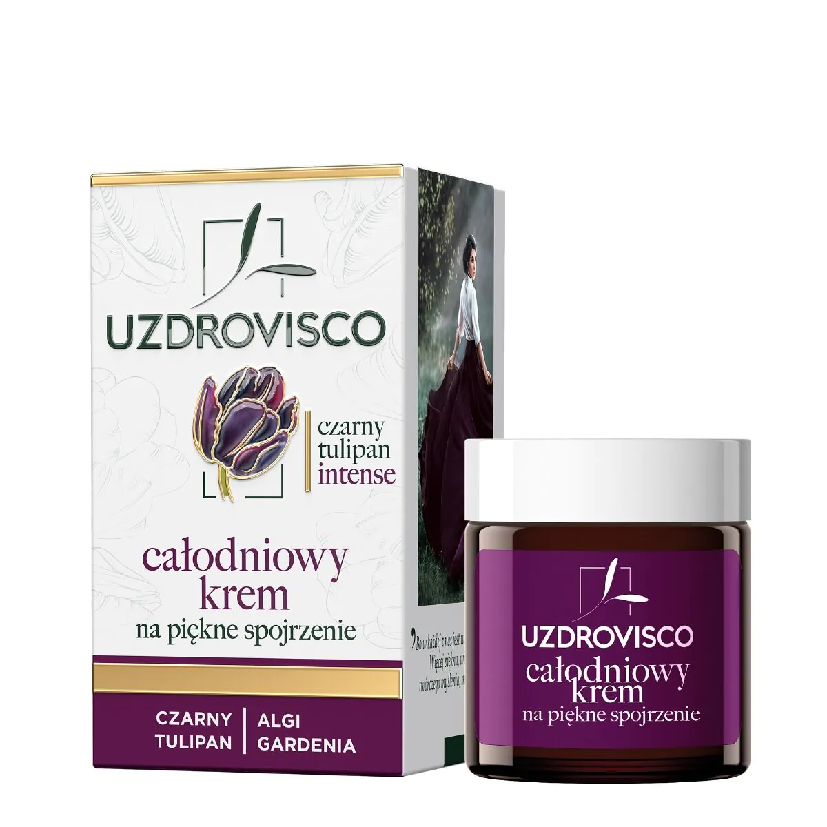 Uzdrovisco Czarny Tulipan Intense cjelodnevna krema za prekrasan izgled 25ml