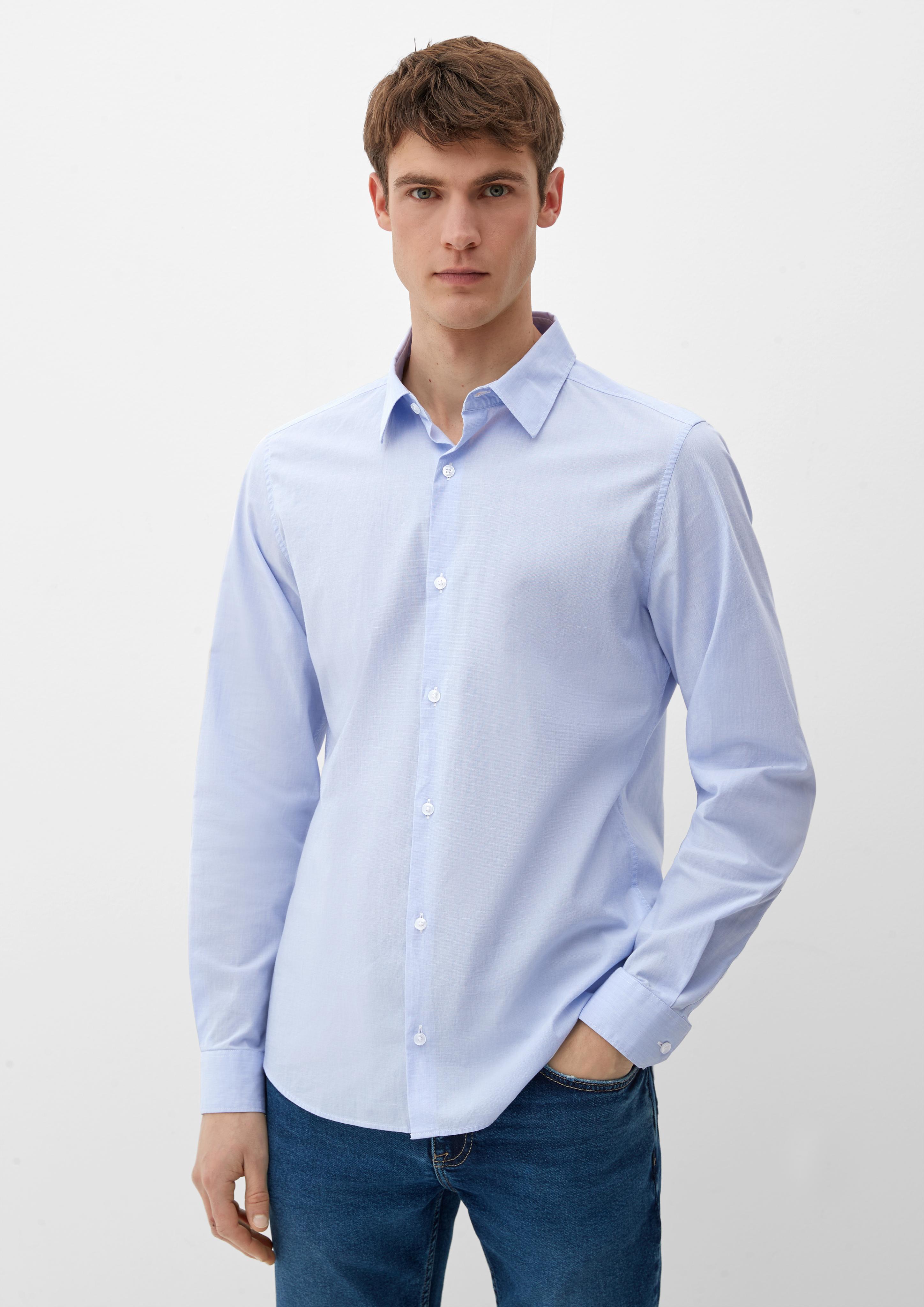 Slim: Hemd aus Baumwollstretch  2132556-53M0