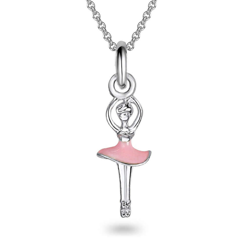 Rafaela Donata Collier en argent Ballerine Argent sterling en Argent collier