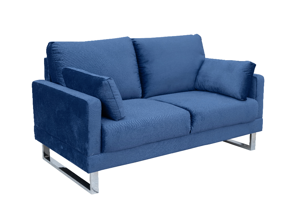 Happy Home Happy Home Sofa Set 2-tlg. – Couchgarnitur 3-2-Sitzer in Royalblau