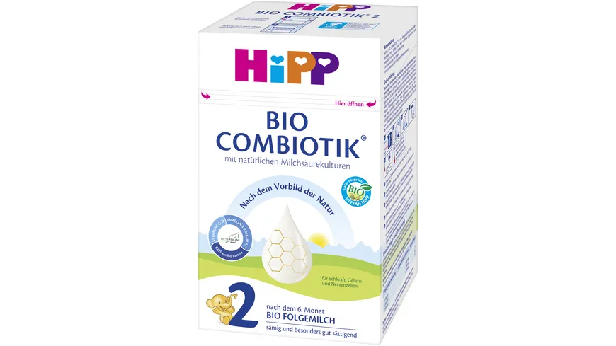 HiPP Bio Milchnahrung 2 BIO Combiotik® 600 g