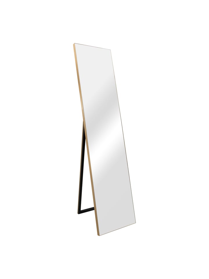 en.casa Standspiegel Barletta in Gold (H)150.6cm (B)35.6cm (T)2.7cm günstig kaufen onesize